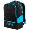JOMA-MOCHILA ESTADIO III NEGRO-TURQUESA