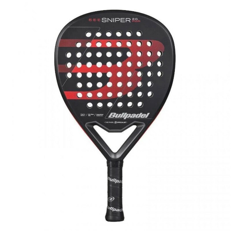 PALA PÁDEL BULLPADEL SNIPER 2.0 POWER NEGRO 2026