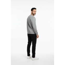 Sudadera Champion Crewneck Sweatshirt-221228-EM021-GRIS CLARO-HOMBRE