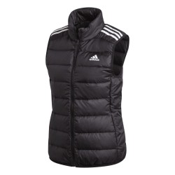 CHALECO ADIDAS ESS DOWN VES GH4586 negro MUJER  TREKKING O SENDERISMO