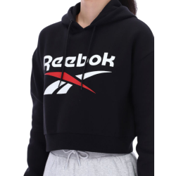 SUDADERA negra REEBOK AVERY 2 COL OVERSIZED CROPPED black 100241486