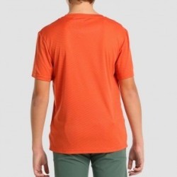 Camiseta +8000 HULE JUNIOR Naranja Trekking
