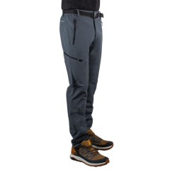 Pantalón Montaña +8000 TARAVILLO 23I Gris Hombre Trekking