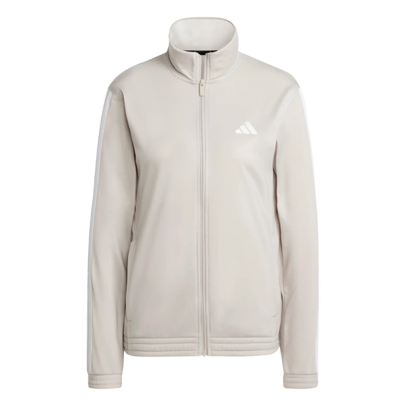 CHAQUETA ADIDAS WONALU 3S TT TRIC-JD4521 BEIGE MUJER CASUAL