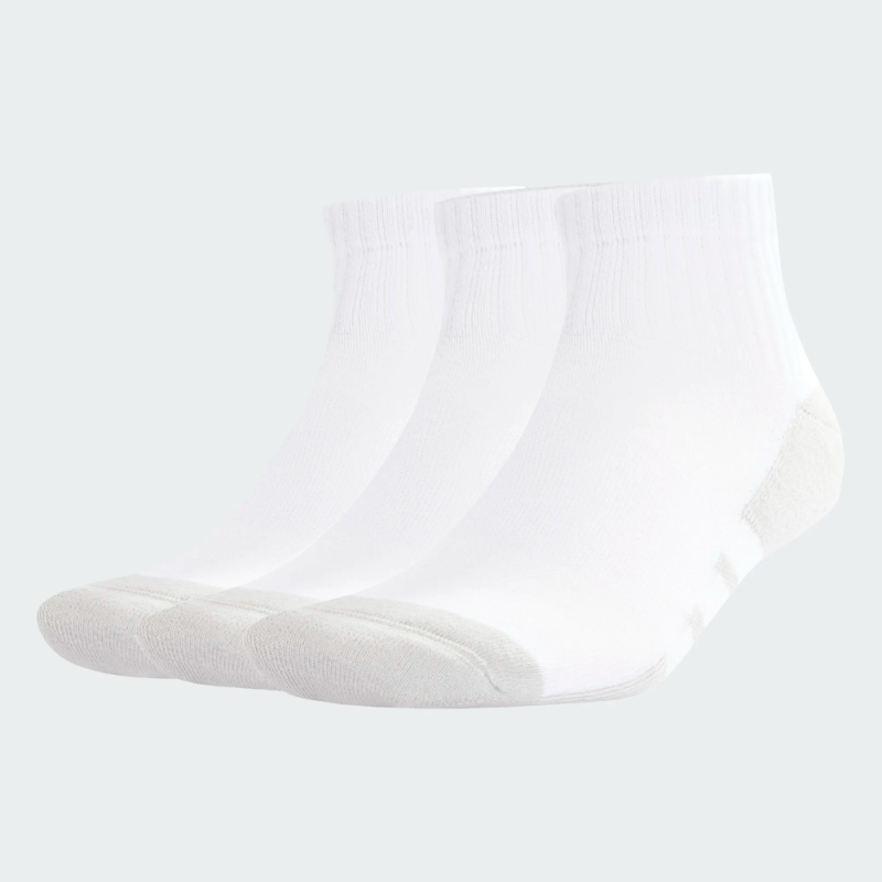 Calcetines Adidas- Blanco ESS CC QRT 3P-JD9568 BLANCO-UNISEX  Tobillero