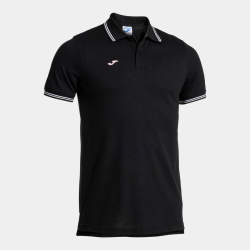 POLO MANGA CORTA  JOMA CONFORT CLASSIC 103815-135 NEGRO HOMBRE