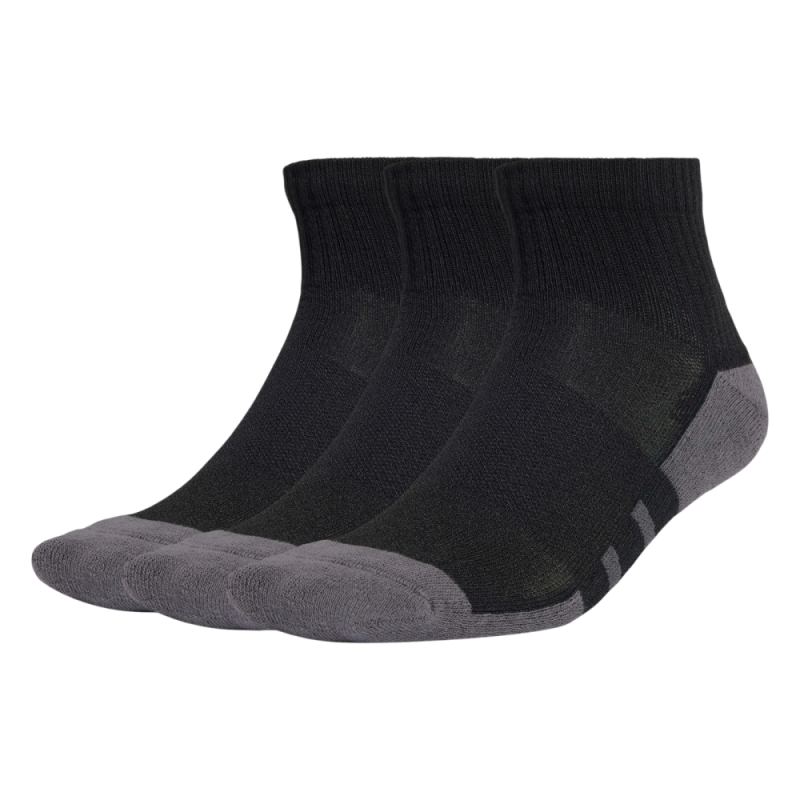 CALCETINES ADIDAS ESS CC QRT 3P-JC6453 NEGRO-UNISEX