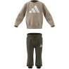 Chandal Adidas baby beig-verde Jog KB9654