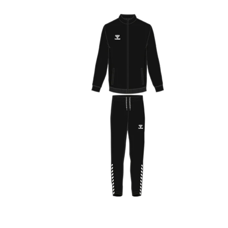 CHANDAL HUMMEL PLAYFUL SS 401439-9001 JERSEY NEGRO KIDS