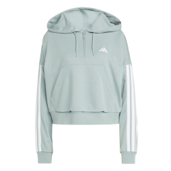 Sudadera capucha verde Adidas mujer KC5226