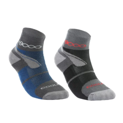 Calcetines Grises 2 Pares +8000 C-19203 26V Trekking Coolmax