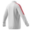 SUDADERA ADIDAS BLANCA MEDIA CREMALLERA HOMBRE KR0371