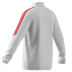 SUDADERA ADIDAS BLANCA MEDIA CREMALLERA HOMBRE KR0371