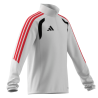 SUDADERA ADIDAS BLANCA MEDIA CREMALLERA JUNIOR KR0370