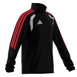 SUDADERA ADIDAS NEGRA MEDIA CREMALLERA TIRO26L TR TOPYA  JUNIOR