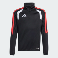 SUDADERA ADIDAS NEGRA MEDIA CREMALLERA TIRO26L TR TOPYA  JUNIOR
