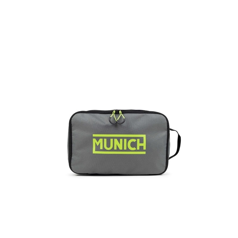 BOLSA CON ZAPATILLERO MUNICH FOOTWEAR BAG-7113526-GRIS-UNISEX