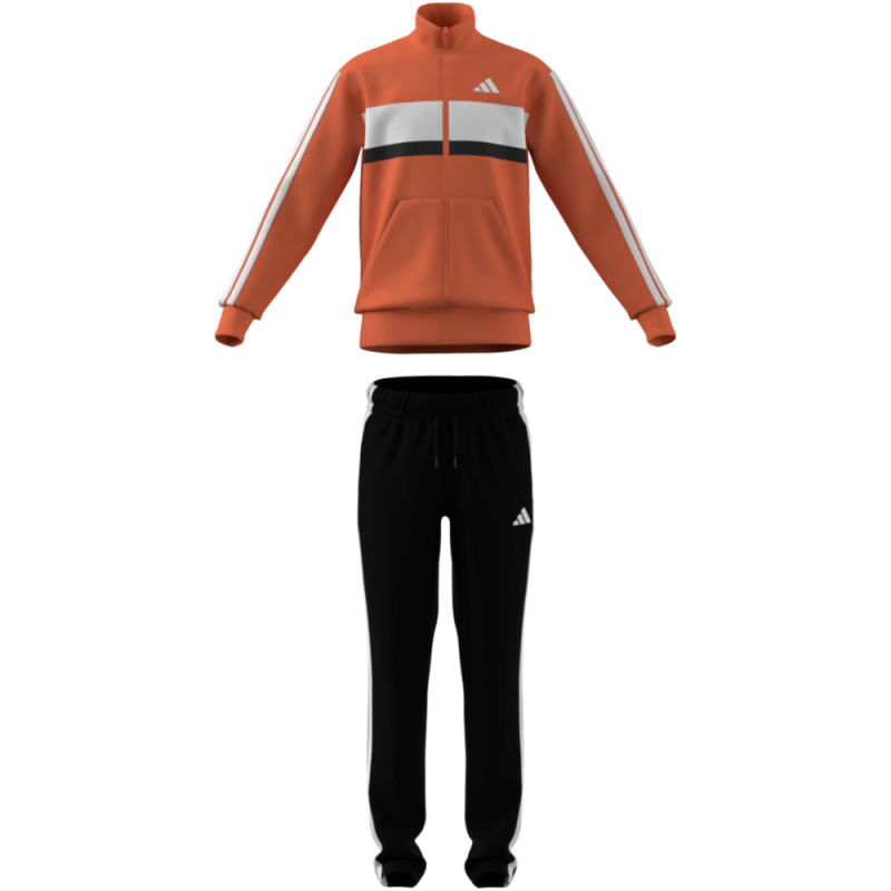 Chandal Naranja Adidas J 3S TIBERIO TS DUOR/WHITE niño Poliester