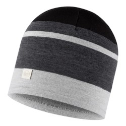 Gorro Negro BUFF-Merino Move Beanie-GRAPHITE 130221.901.10.00