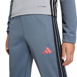 Pantalon chandal gris training Adidas JR KE4051