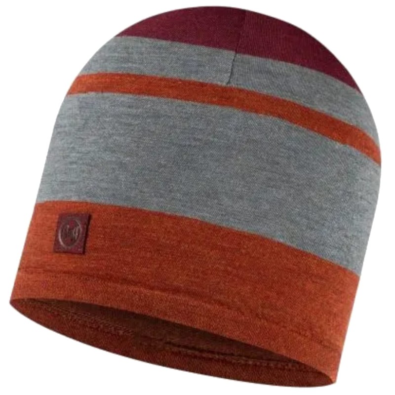 Gorro Gris BUFF-Merino Move Beanie-MAHOGANY  130221.416.10.00