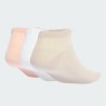 Calcetines de colores Adidas 3 pares T LIN LOW 3P WONALU/BLUPNK/WHITE pinkis