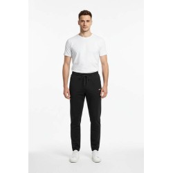 Pantalón Negro +8000 DAVEN 005 hombre Algodón