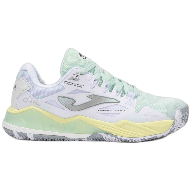 Zapatilla para Tenis y Pádel para MUJER JOMA SLAM LADY 2602 BLANCO
