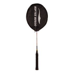 RAQUETA BADMINTON SOFTEE B2500 NEGRA UNISEX ALUMINIO