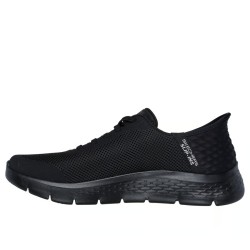 Zapatillas Negras SKECHERS-GO WALK FLEX - HANDS-216324BBK hombre Slip-ins