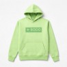 SUDADERA +8000 VERDE CAPUCHA JAQUEN 8240-058 JUNIOR