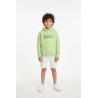 SUDADERA +8000 VERDE CAPUCHA JAQUEN 8240-058 JUNIOR