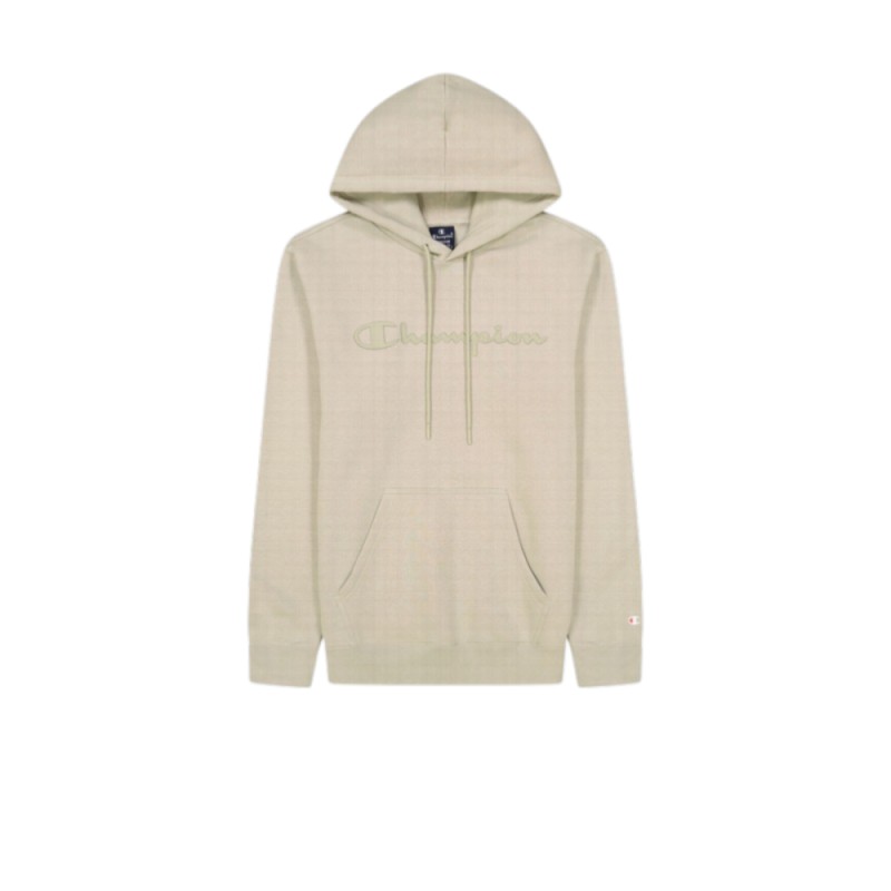 SUDADERA CHAMPION BEIGE 220782--YSO84 CAPUCHA