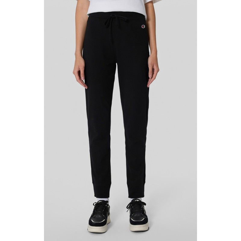 Pantalon de chandal Champion  Rib Cuff Pants  118095-KK001  NEGRO SATINADO-MUJER