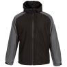 CHUBASQUERO JOMA EXPLORER 901760-110 NEGRO Y GRIS HOMBRE CAPÙCHA AJUSTABLE