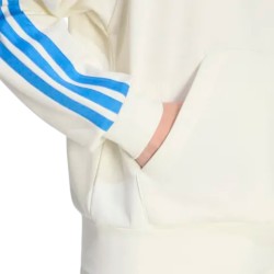 SUDADERA BLANCA ADIDAS M 3S FT HD KD4901 HOMBRE