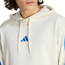 SUDADERA BLANCA ADIDAS M 3S FT HD KD4901 HOMBRE