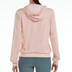 SUDADERA +8000 Vermax 409528-129 ROSA MUJER CAPUCHA