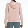 SUDADERA +8000 Vermax 409528-129 ROSA MUJER CAPUCHA