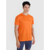 CAMISETA 4F RUNNING QUICK DRY 4FWSS25TFTSM1260-70S NARANJA HOMBRE MANGA CORTA