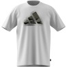 CAMISETA BLANCA ADIDAS M CAMO WOD L T JZ7493 HOMBRE