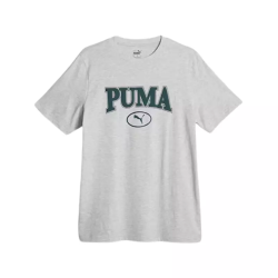 CAMISETA PUMA SQUAD 676013-04 GRIS CLARO  HOMBRE ALGODON