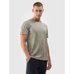 CAMISETA 4F 4FWSS25TFTSM1216-44A VERDE HOMBRE MANGA CORTA