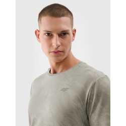 CAMISETA 4F 4FWSS25TFTSM1216-44A VERDE HOMBRE MANGA CORTA