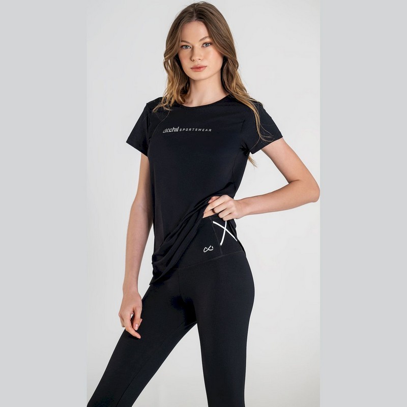 CAMISETA DITCHIL NEGRA MUJER TS2140-900