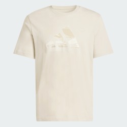 CAMISETA ADIDAS CAMO MODERN LOGO GRAPHIC T-SHIRT BEIGE JZ7495