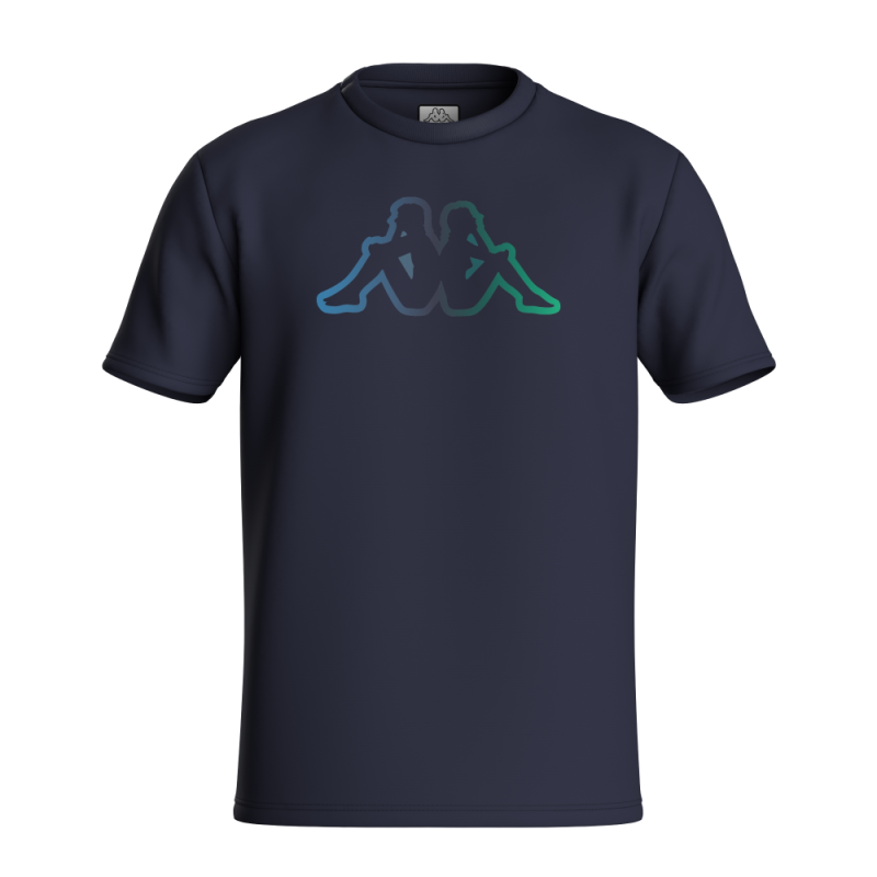 CAMISETA KAPPA LOGO IONI 34251SW-193 AZUL MARINO HOMBRE MANGA CORTA