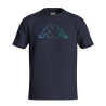 CAMISETA KAPPA LOGO IONI 34251SW-193 AZUL MARINO HOMBRE MANGA CORTA