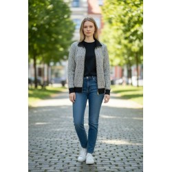 SLX CHAQUETA JAQUARD FEUILLE