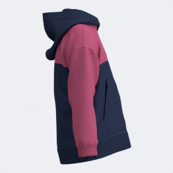 SUDADERA JOMA PARK NAVY BKYE VIOLET 500801.345 UNISEX CAPUCHA